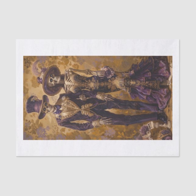 Papel De Seda Skeleton Lyfe29 (Frente )