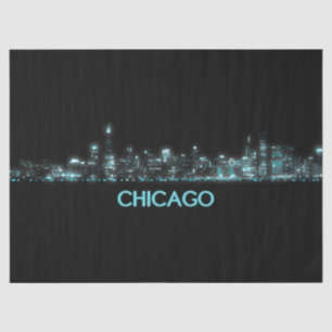 Papel De Seda Skyline Chicago