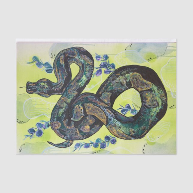 Papel De Seda Snakes like gifts too (Frente )