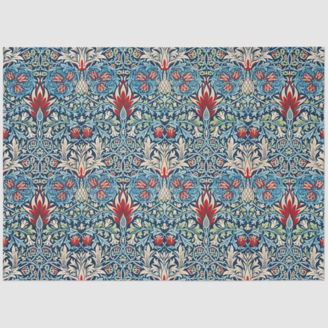 Papel De Seda Snakeshead, William Morris (Frente )
