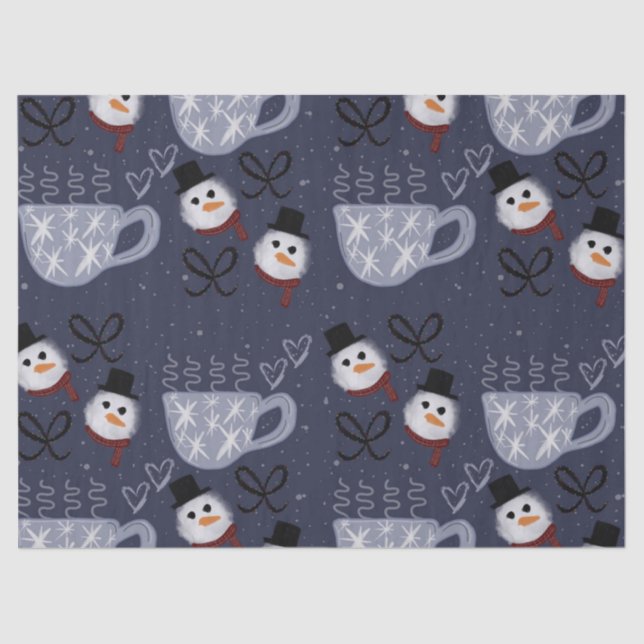 Papel De Seda Snow Day (Frente )