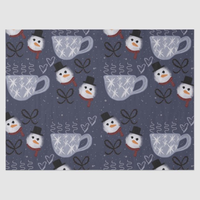 Papel De Seda Snow Day (Frente )