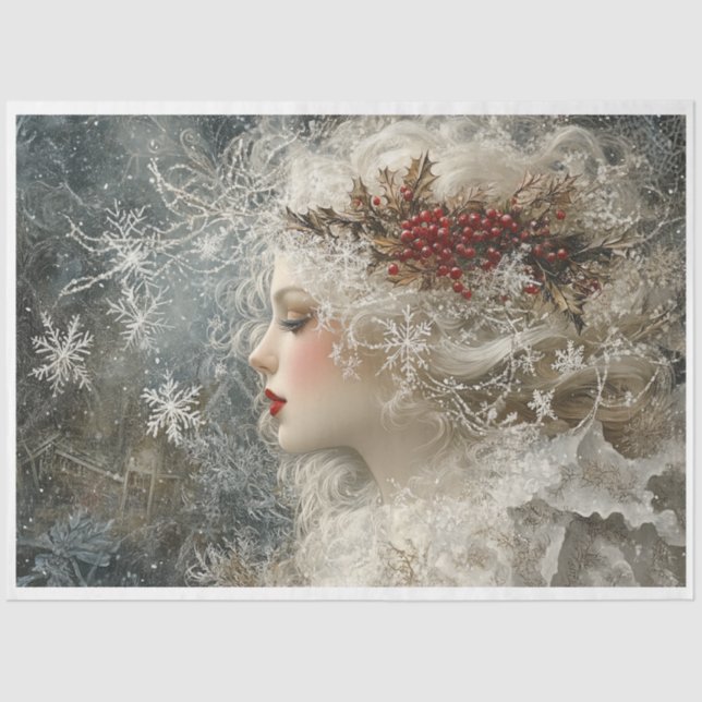 Papel De Seda Snow Maiden (Frente )