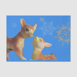 Papel De Seda SNOWFLAKS EM PAREDE DE Natal