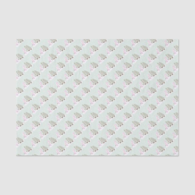 Papel De Seda Snowman Christmas (Frente )