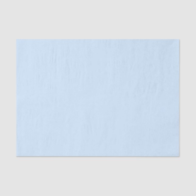 Papel De Seda Snowman Cutout Pale Winter Blue (Frente )