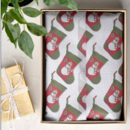 Papel De Seda Snowman no Natal Stocks