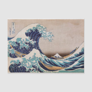 Papel De Seda Sob o Excelente Wave de Kanagawa