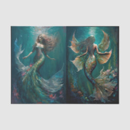 Papel De Seda Sob o mar