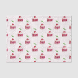 Papel De Seda Sobremesa cor-de-rosa (série Design 79 rosa)