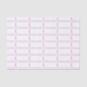 Papel De Seda Sobrevivente cor-de-rosa