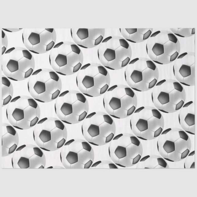 Papel De Seda Soccer ball tissue paper (Frente )