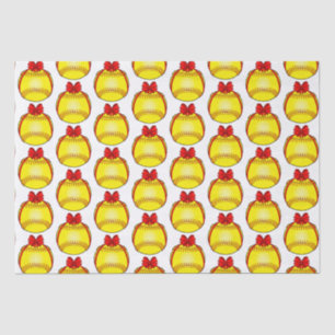 Papel De Seda Softball com Arco de Natal