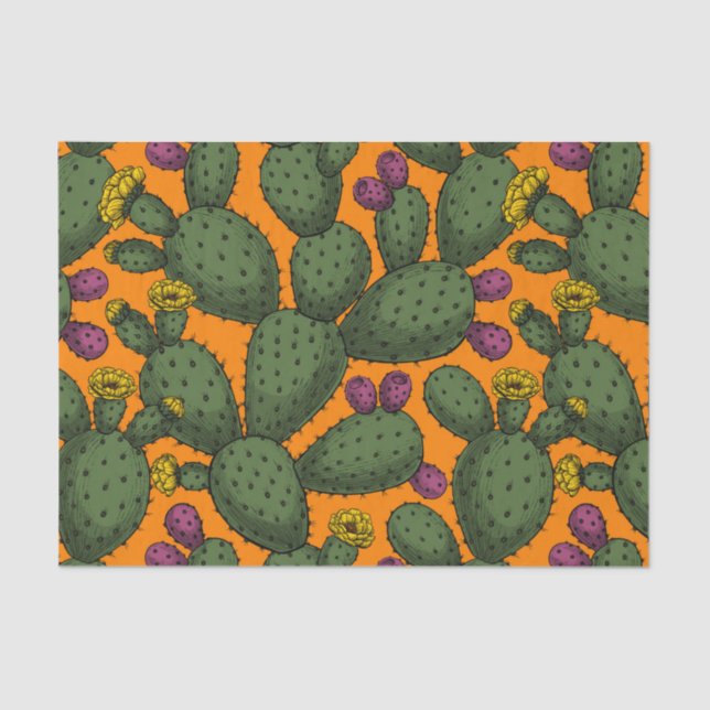 Papel De Seda Sol do deserto (Frente )