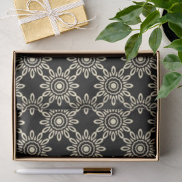 Papel De Seda Sol Dourado Retro