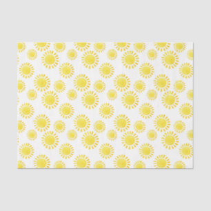 Papel De Seda Sol (Série Design 19 Amarelo/Laranja)
