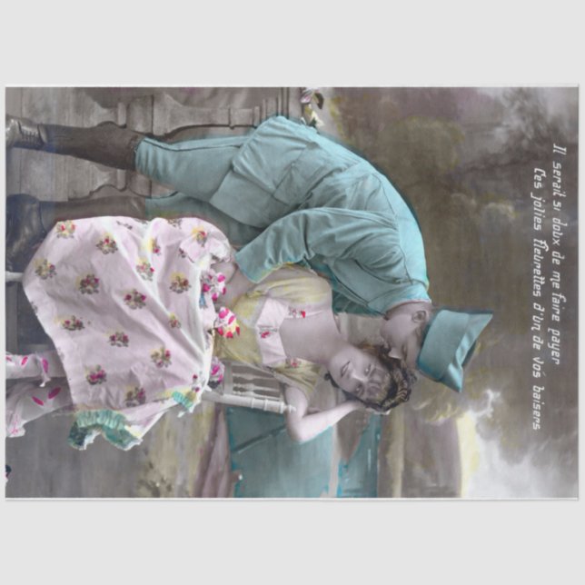 Papel De Seda Soldado e Lover (Frente )