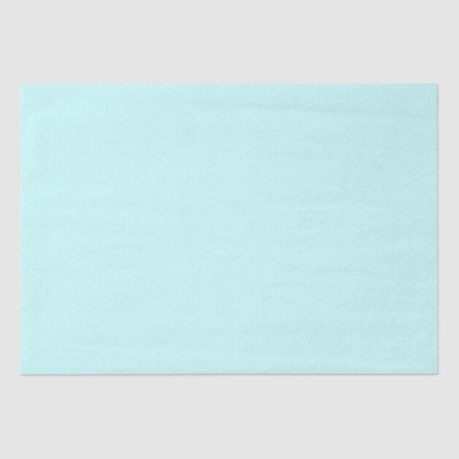 Papel De Seda Solid Pale Soft Aqua Classic (Frente )