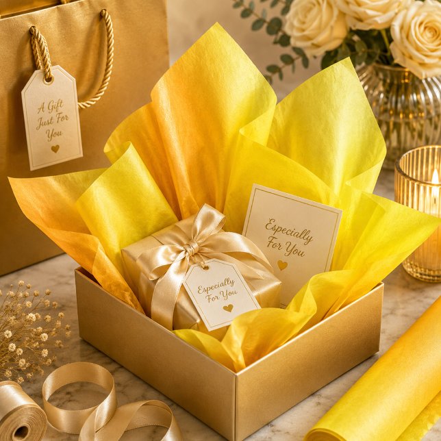 Papel De Seda Solstício Dourado (Criador carregado)