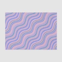 Sombras das linhas onduladas azuis e laranja