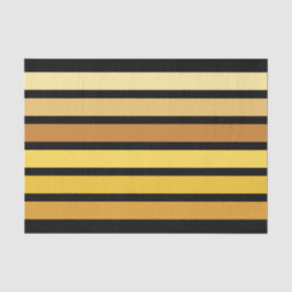 Papel De Seda Sombras De Ouro Amarelo Em Preto