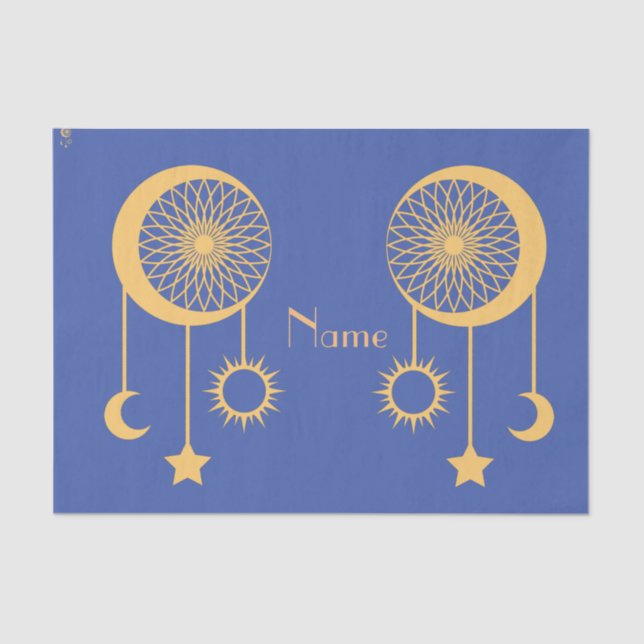 Papel De Seda Sonho Boêmiano Catcher Thunder_Cove        (Frente )