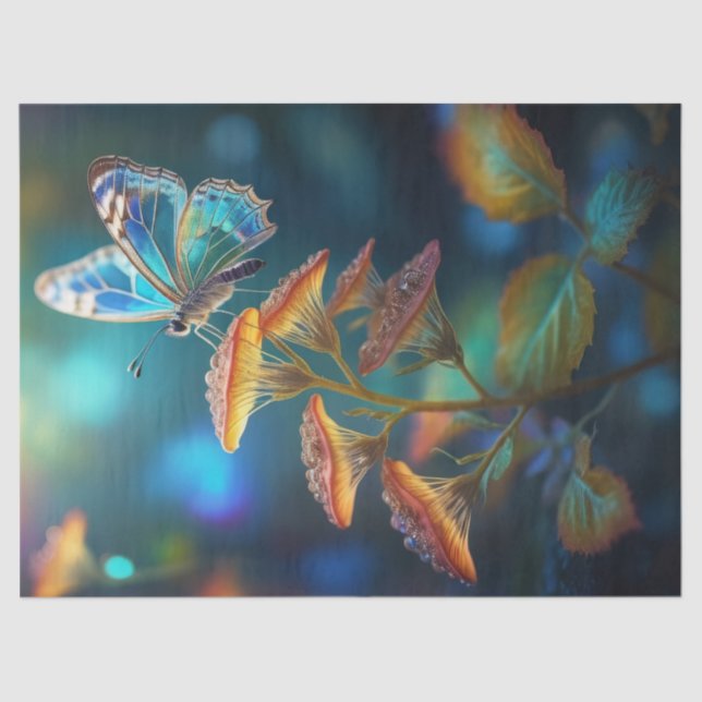 Papel De Seda Sonho de Borboleta de Fairytala Encantado (Frente )