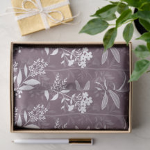 Sonho de Jardim Silhueta botânica elegante - ameix