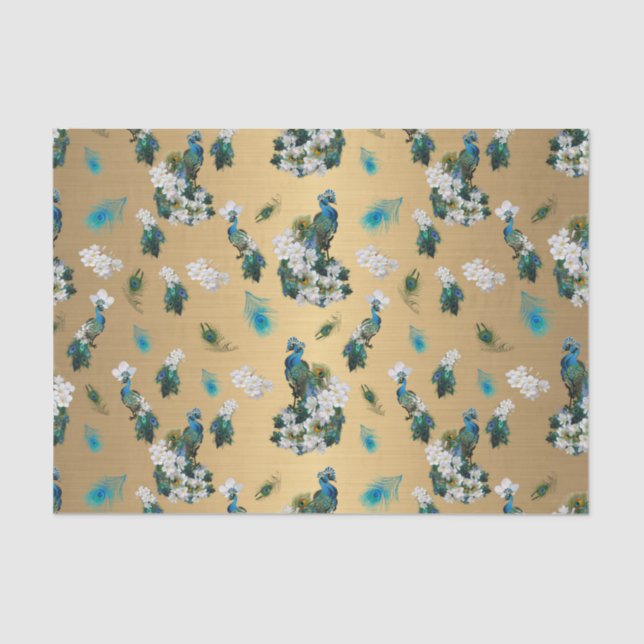 Papel De Seda Sonhos de Casamento do Templo Real do ouro (Frente )