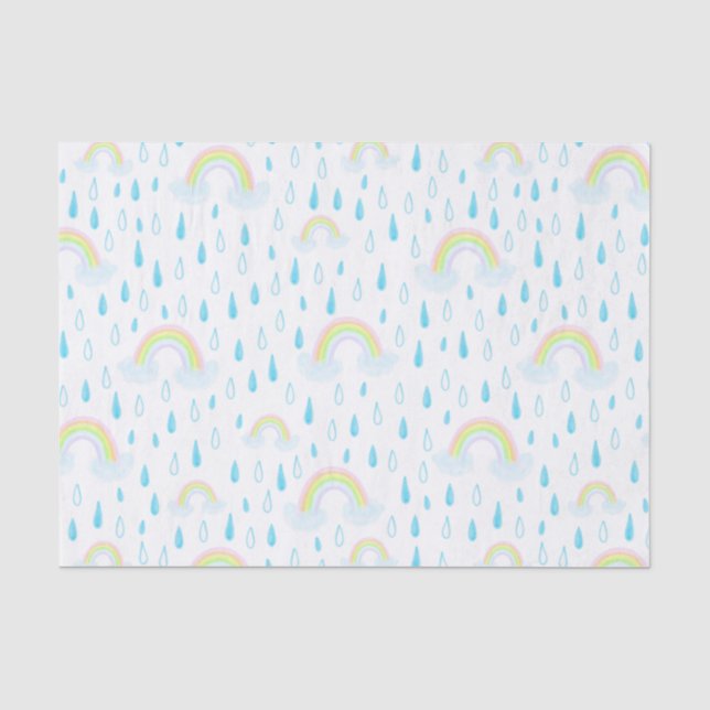 Papel De Seda Sonhos do Arco-íris (Frente )