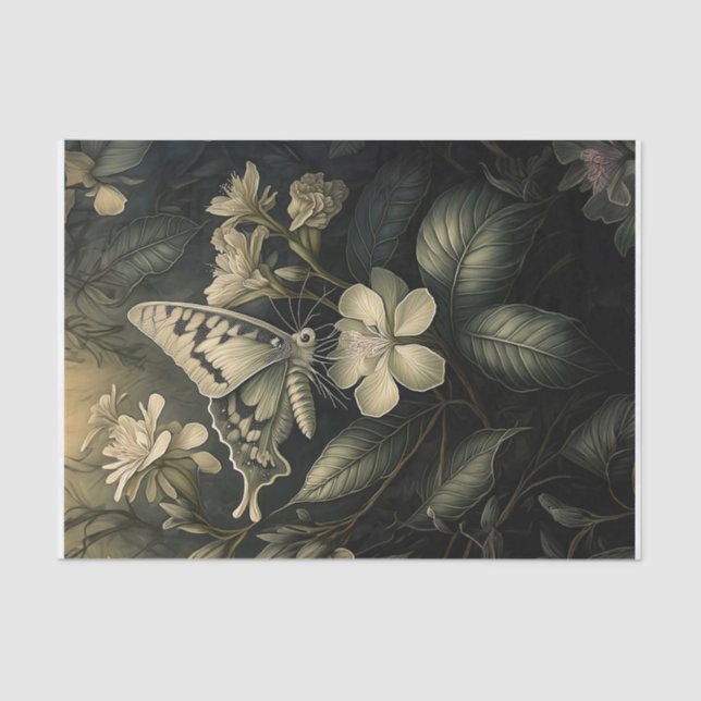 Papel De Seda Sonhos Oleander, Lua na Terra (Frente )