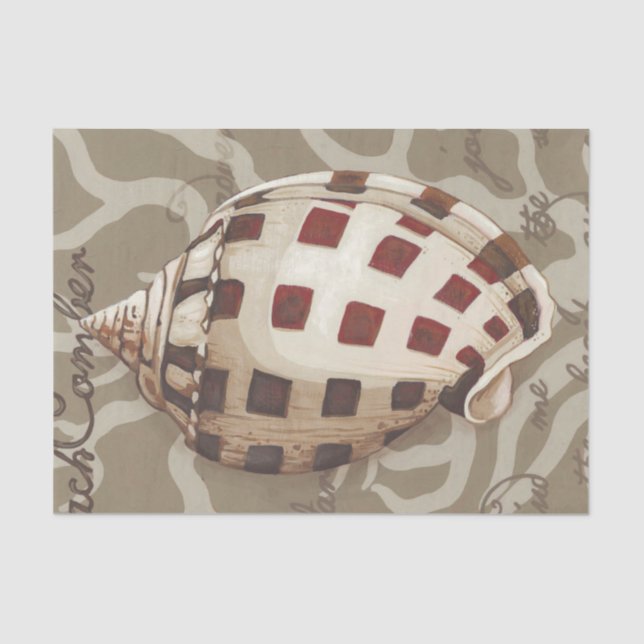 Papel De Seda Sonnet à beira-mar I (Frente )