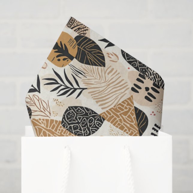 Papel De Seda Sophisticated Souful Holiday Elegant  (Sacola de presentes)