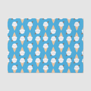 Papel De Seda Sorvete Kawaii Cones