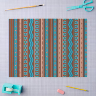 Papel De Seda Southwest Style Geometric Cameron Gorge Design