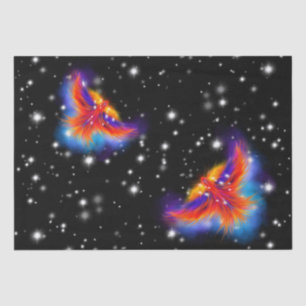 Papel De Seda Space Phoenix Nebula