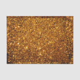 Papel De Seda Sparkles alaranjados