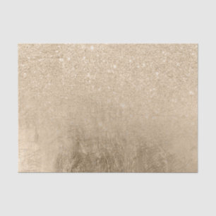 Papel De Seda Sparkles claros modernos da folha do ombre do