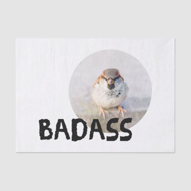 Papel De Seda Sparrow - Badass (Frente )