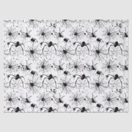Papel De Seda Spiderweb Pattern Halloween 