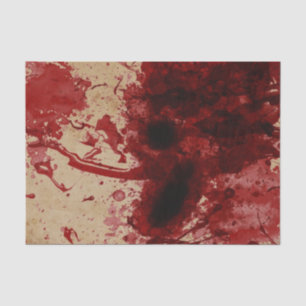 Papel De Seda Splatter do sangue