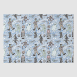 Papel De Seda Spooky Halloween