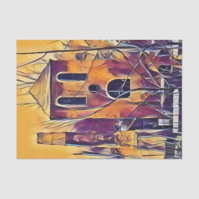 PAPEL DE SEDA SPOOKY HALLOWEEN DIVERTIDO (Frente )