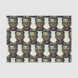 Papel De Seda Spooky Zombie Halloween