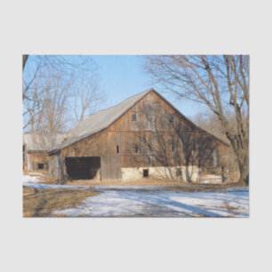 Papel De Seda Sprawling Rural Barn