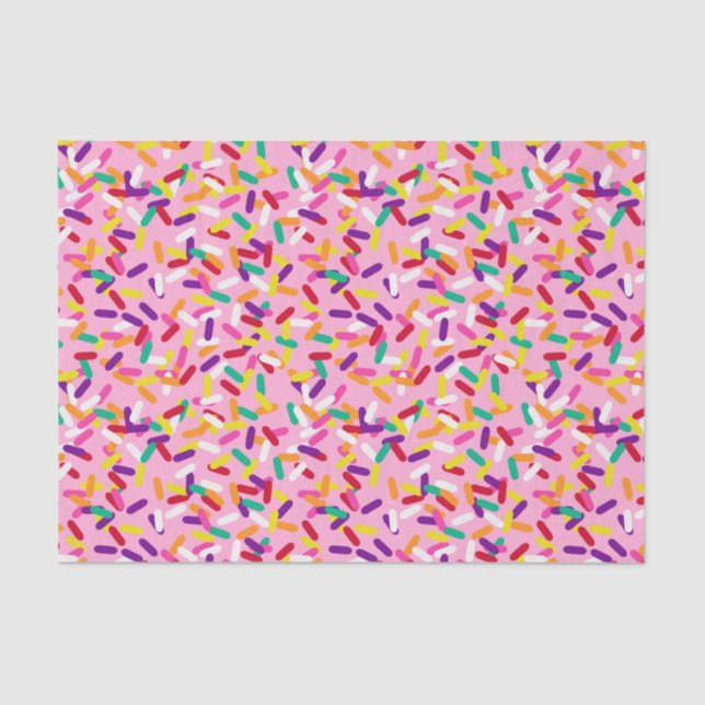 Papel De Seda Sprinkles de Morango (Frente )