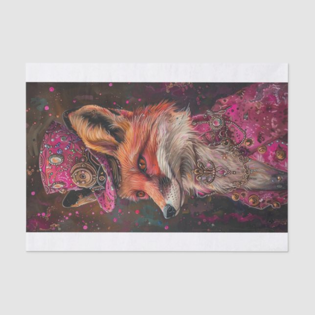 Papel De Seda Sra. Fox (Frente )