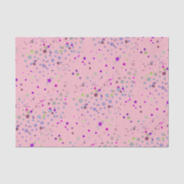 Papel De Seda Star Shine Party Stars Festa estrelas!rosa