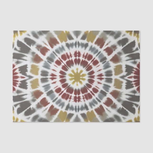 Papel De Seda Starburst Tie Dye (Frente )