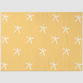 Papel De Seda Starfish na areia